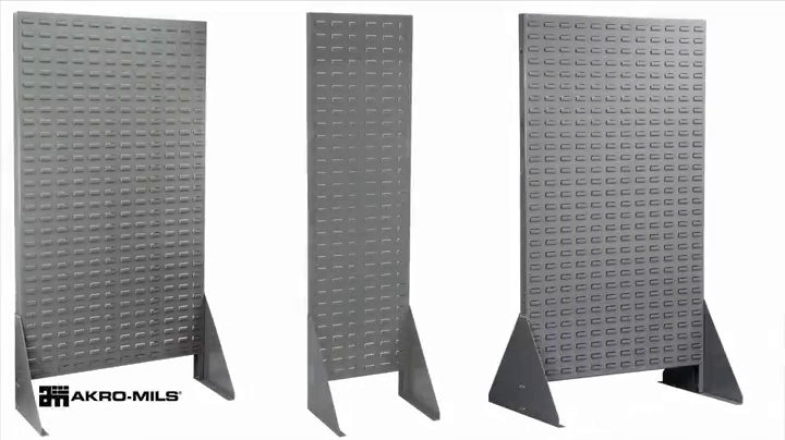 Akro-Mils 30136 Heavy Duty Wall Mount Garage Storage Steel